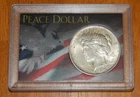 1922 Peace  Silver Dollar - 90% Silver - AU Harris holder