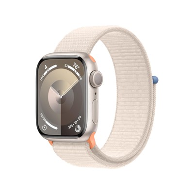 Apple Watch Series 9 41mm Aluminum Case with Sport Loop  
