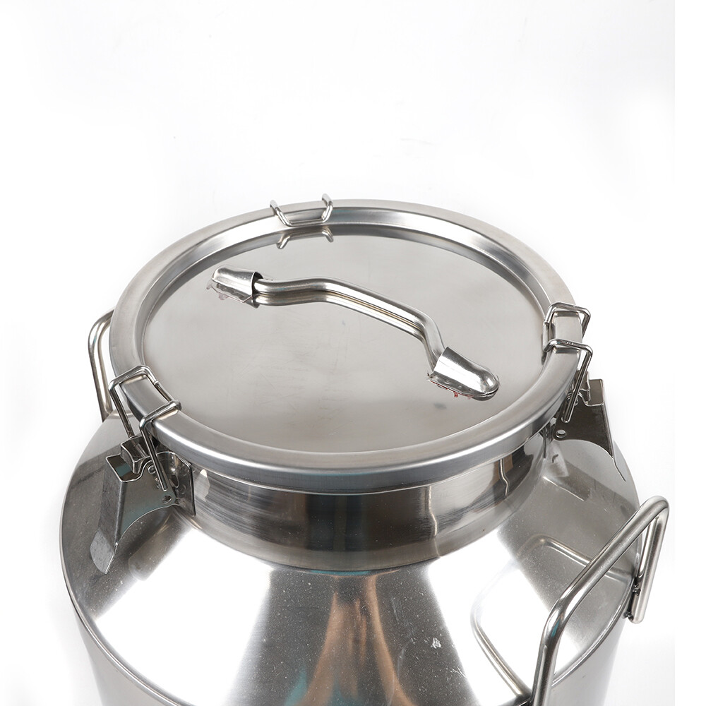 60L 15.8 Gallon Milk Can Barrel Milk Jug Milk Bucket Storage Stainless Steel USA eBay