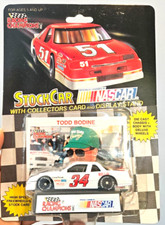 Racing Champions 1991 Todd Bodine Stock Car new pack collectors card stand