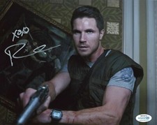 Robbie Amell Resident Evil Autoed Signed 8x10 REPRINT