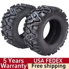 ☑️Set of 2 ATV Tires 26x9-14 26x9x14 6 Ply Trail Mud ATV UTV Tires Off-Road Tire