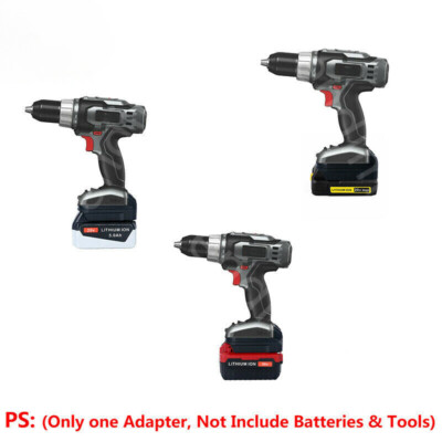 1x for PORTER-CABLE 18V Tool Adapter To for STANLEY/B&D/PORTER-CABLE 20V Battery