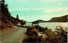 Mt Desert Island ME Bar Harbor Somes Sound Postcard unused (20745)