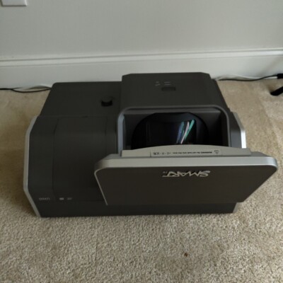 Smart UX60 Ultra Short Throw Projector HD1080i *READ* AS-IS Out of Focus
