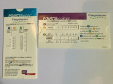 WEIGHT WATCHERS slide POINTSBOOSTER FlexPoints POINTSFINDER Lot of 2