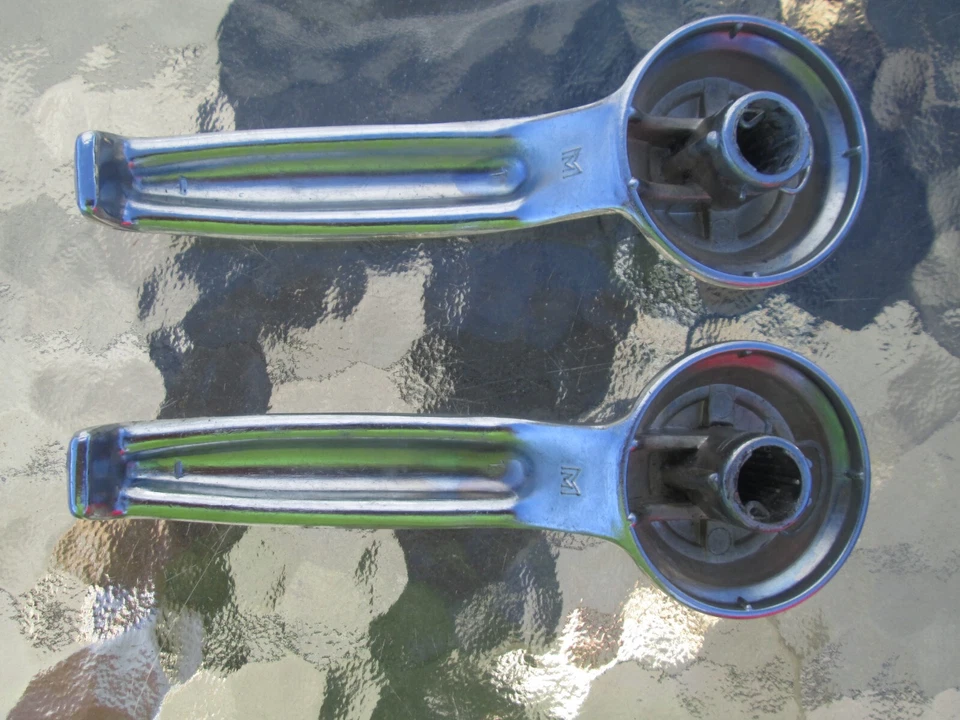 2 palancas y clips interiores de puertas para camioneta GMC Chevrolet Nova Buick 1967 en adelante Foto 3 de 3