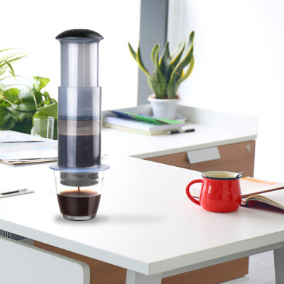 Portable Espresso French Press Coffee Maker 1-3 Cups Aereopress Bottle Mug 300ml