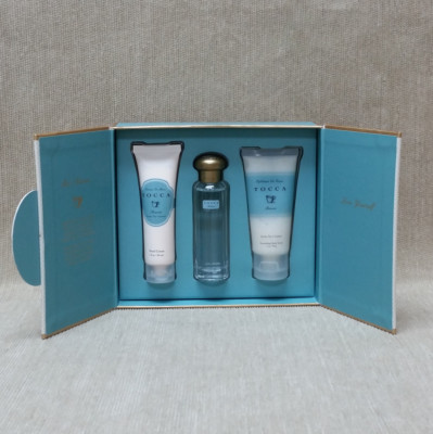 Tocca Bianca 3 Piece Set Hand Cream, Eau de Parfum, & Body Scrub ~ La Dolce Vita