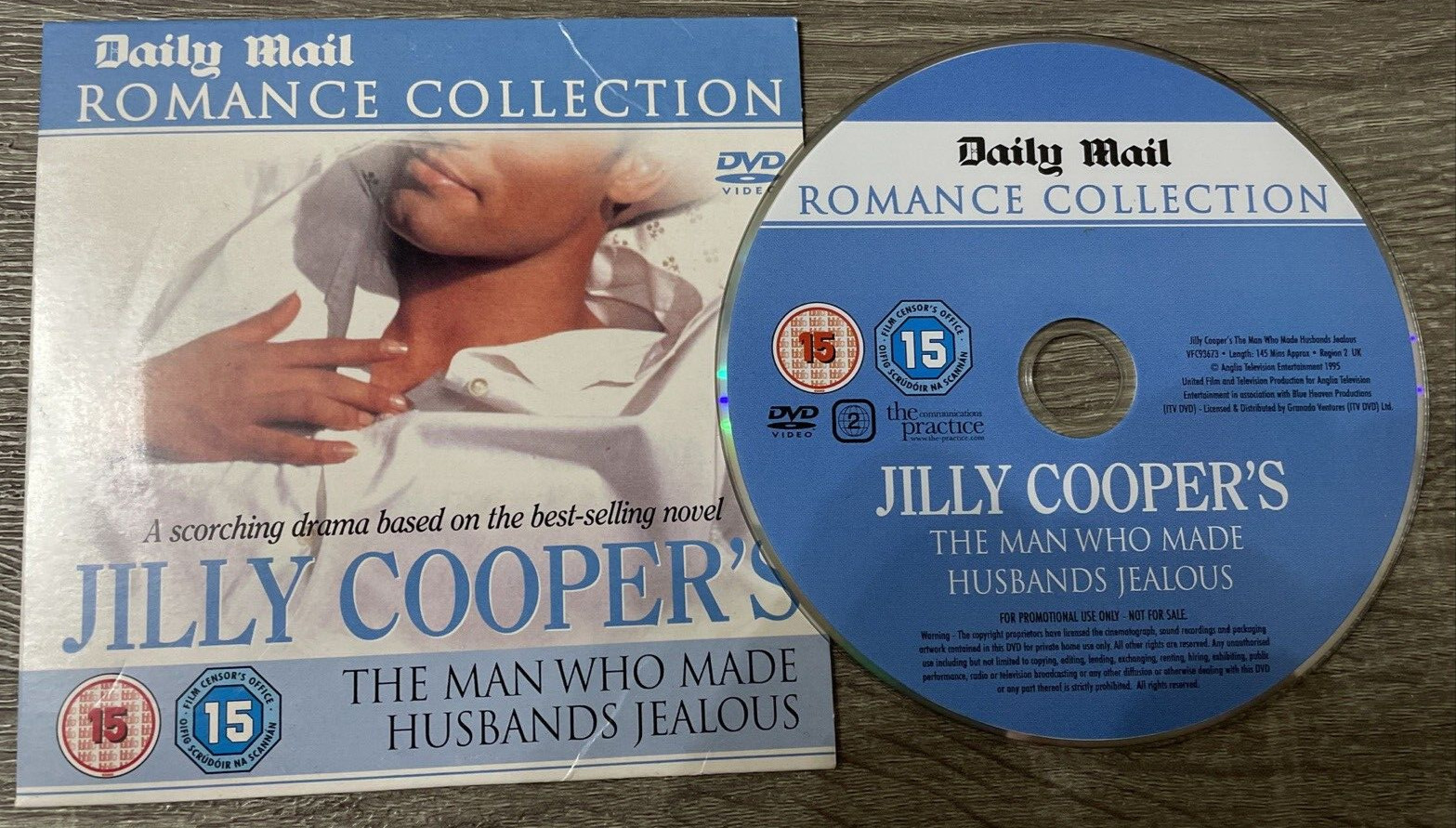JILLY COOPER :  The Man Who Made Husbands Jealous - Dvd  Promo : Ex