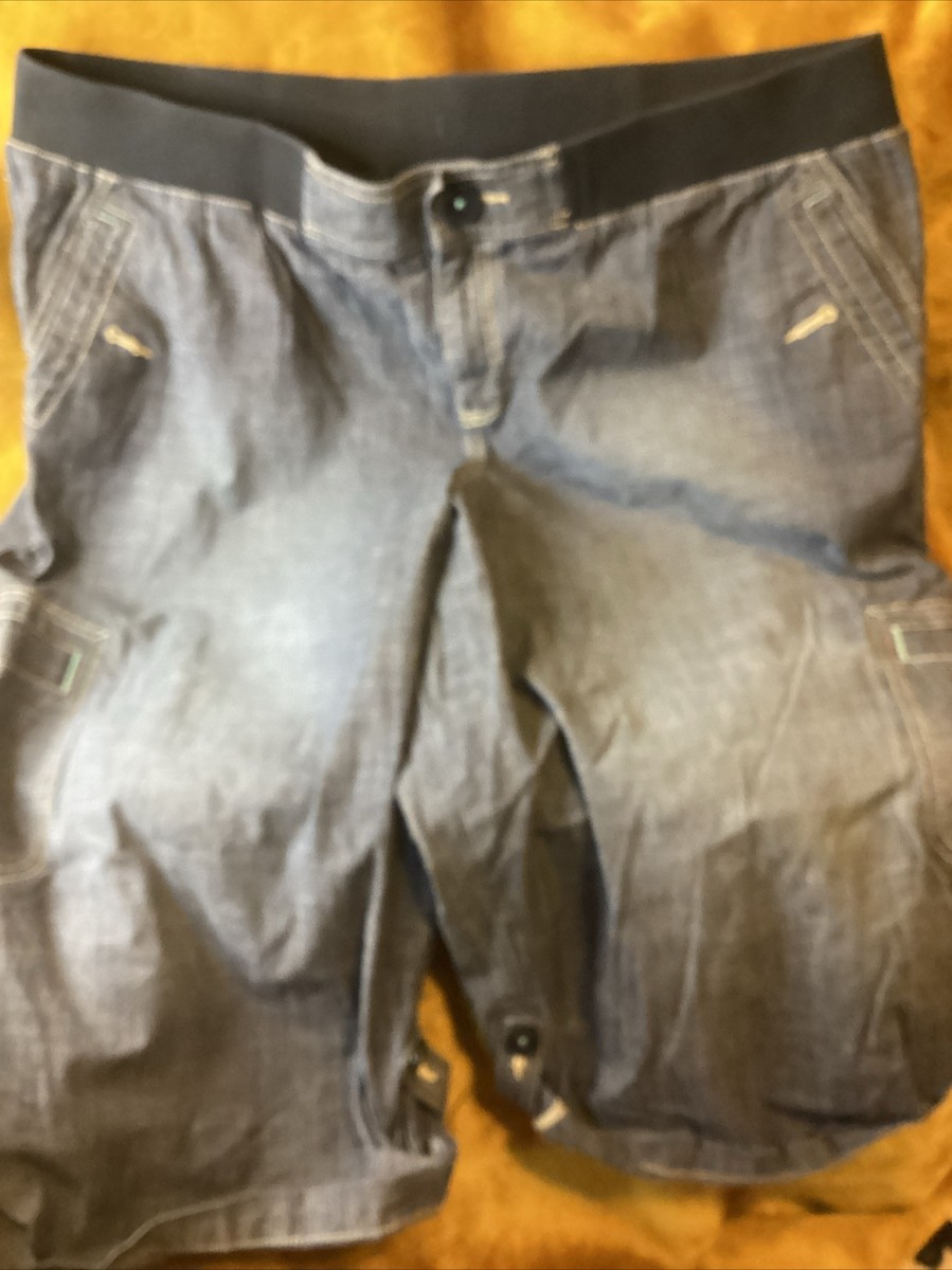 Lane Bryant Plus Size 20 Wide Leg Capri Jeans Blue Medium Wash