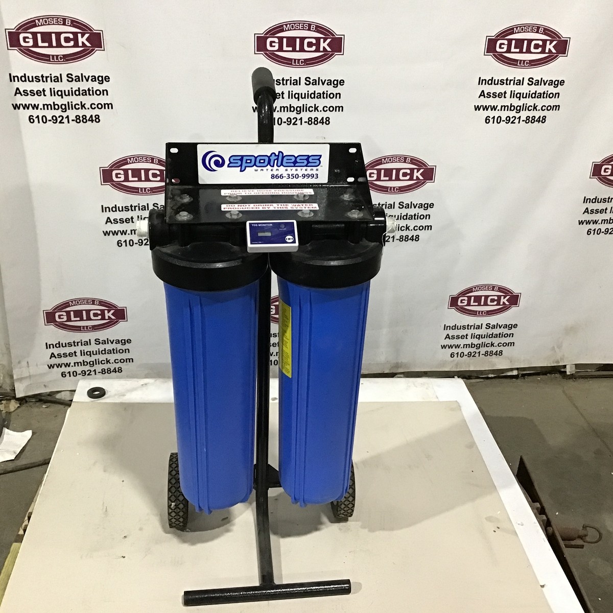 Spotless SM-1 High Output Wall Mount Spot Free Wash System | eBay