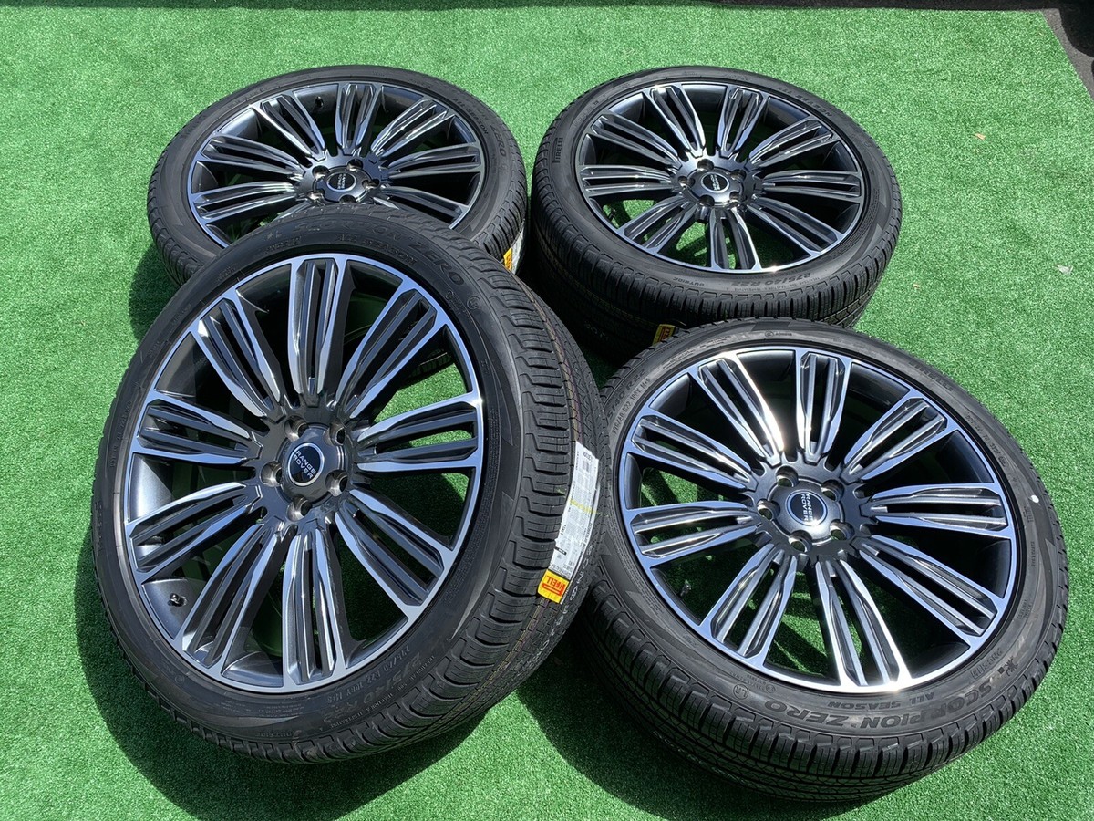RANGE ROVER SUPERCHARGED 22 WHEELS TIRES STYL 275/40R22 PIRELLI