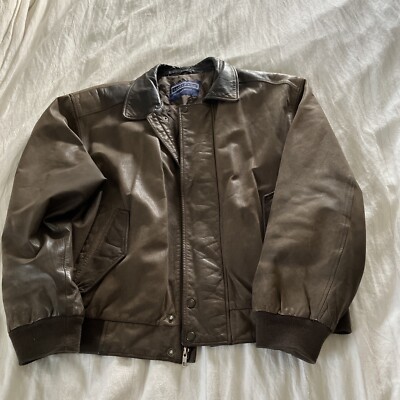 Hobberlin’s Limited × Savile Row jacket Savile Row Outerwear Men Gray SUEDE Bomber Winter Leather Jacket