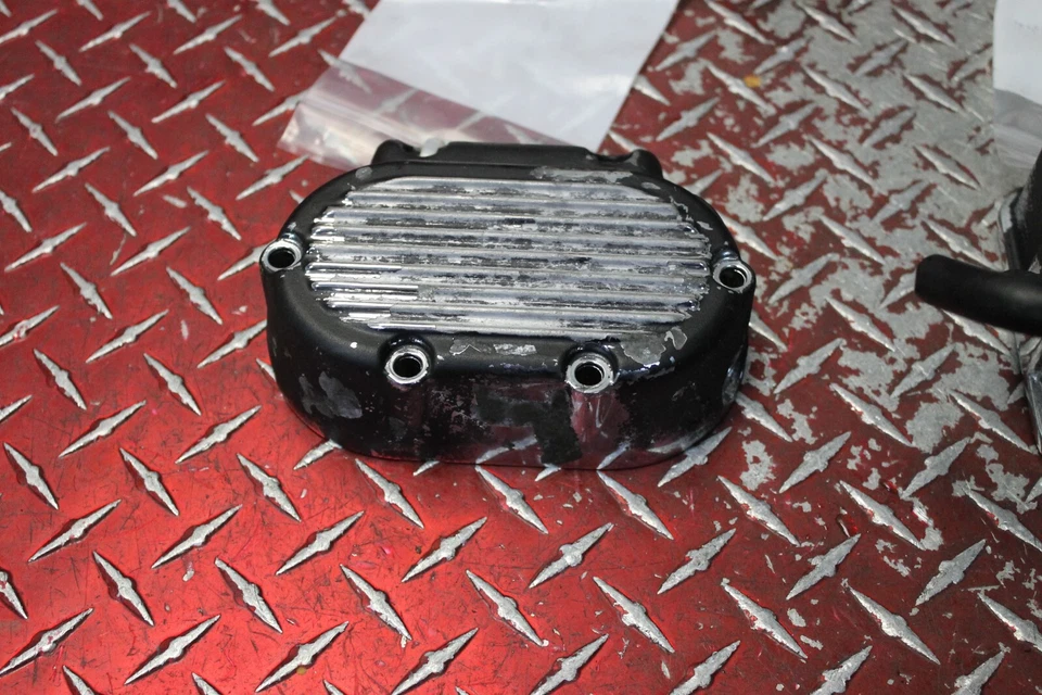 Harley Electra Glide 1995 fabricante original 5 velocidades placa superior y cubierta lateral 1988-1997 EG108 Foto 4 de 4