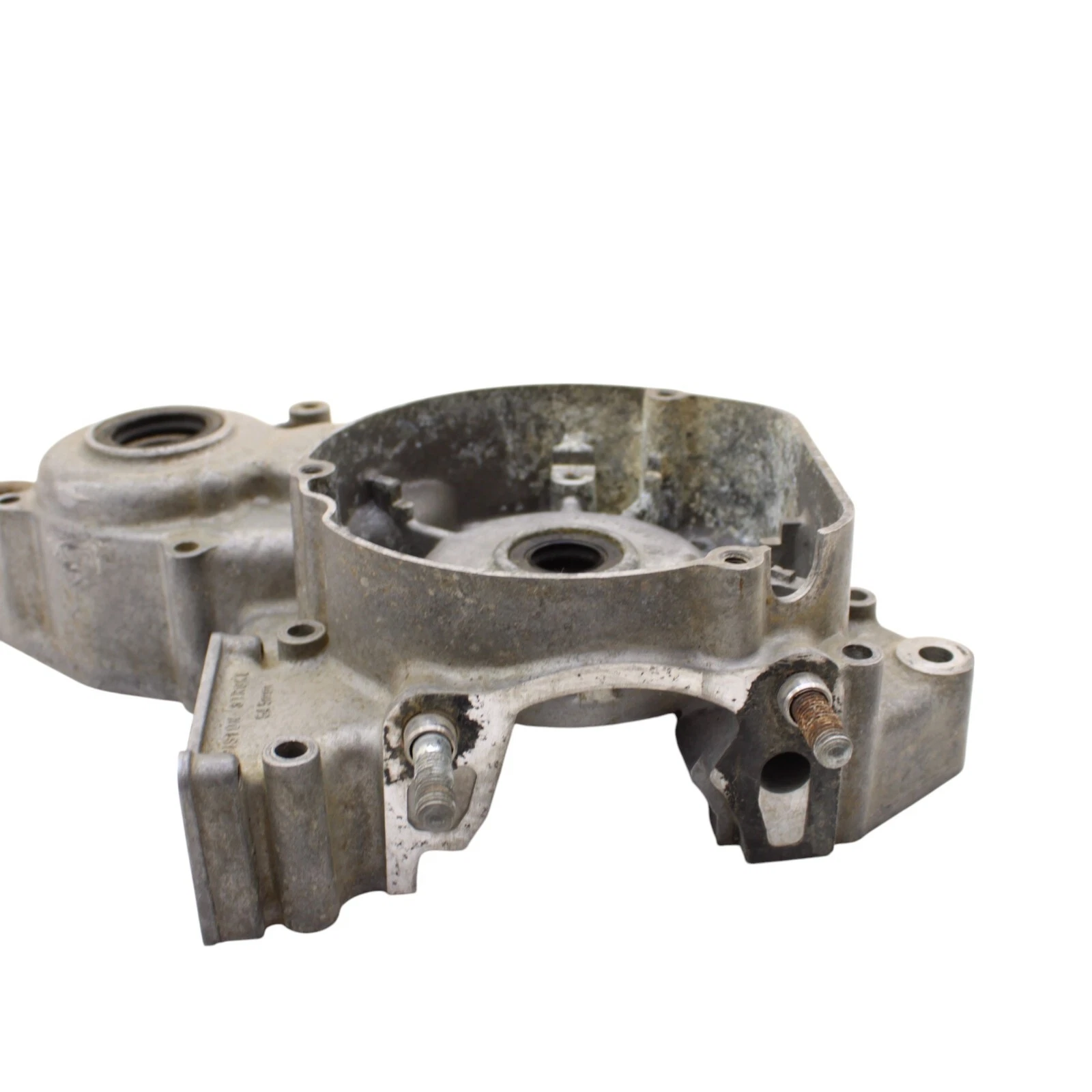 1996 - 2000 SUZUKI RM125 Crank Case Engine Case SILVER BLOCK STOCK