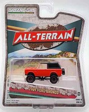 1969 Ford Bronco 4x4 **** Greenlight All-Terrain 1:64