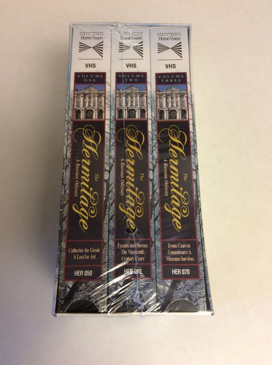 The Hermitage: A Russian Odyssey - A Three-Volume VHS Tape Deluxe  
