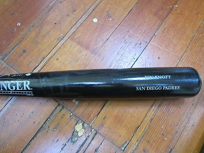 Jon Knott Baseball Bat Game Used Dinger Model JK-141 San Diego Padres - Image 1 of 4