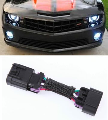 2010-13 Camaro DRL Harness Adapter for Daytime Running Lights + Fog + Halos