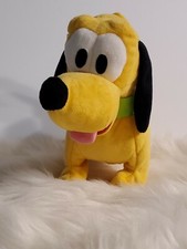 Disney Baby Mickey Mouse 8" Pluto Walking Electronic Plush