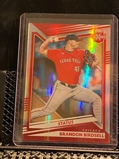 Brandon Birdsell 2022 Elite Extra Status Red #d/299 - #143 Cubs