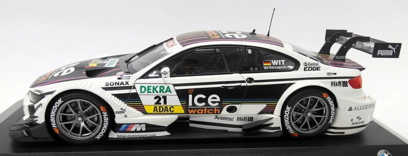 Minichamps 1/18 Scale Diecast - 80432360449 BMW M3 DTM 2013 Ice 