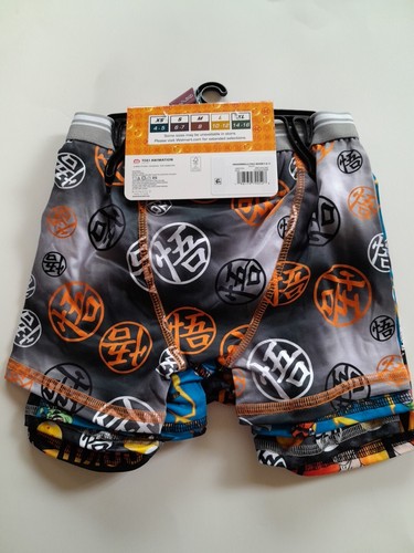 DragonBallZ Boys 4pk Boxer Briefs Size Small 6-7 New - Picture 4 of 5