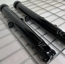Harley 2004 -05 Fork LEGS DYNA G5C0 FXD 46075-04 GLOSS BLACK  1” Slider EXCHANGE