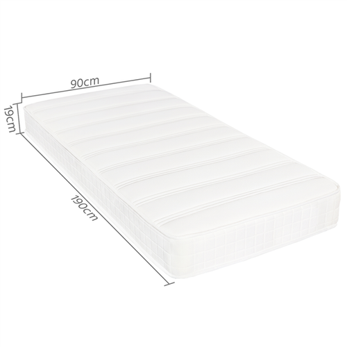 Single Mattress Bonnell Spring Orthopedic Mattress Single Foam Firm 3ft