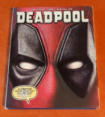 Deadpool Blu-ray Ryan Reynolds Morena Baccarin Ed Skrein T.J. Miller Gina Carano