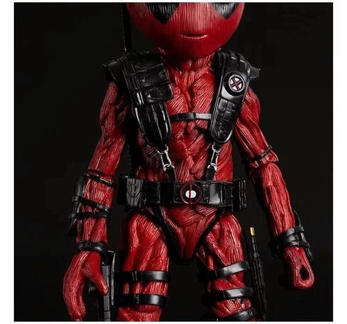 Guardians of The Galaxy Groot Cosplay Deadpool 10" PVC Action Figure Boxed - Picture 11 of 16