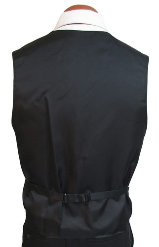 Men's Jean Yves Sterling Latte Brown Tuxedo Vest & Tie Wedding Groom Prom - Picture 2 of 5