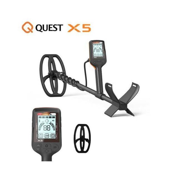 Quest X5 8 kHz 6 Velocità Metal Detector Piastra Blade - Nero for sale ...