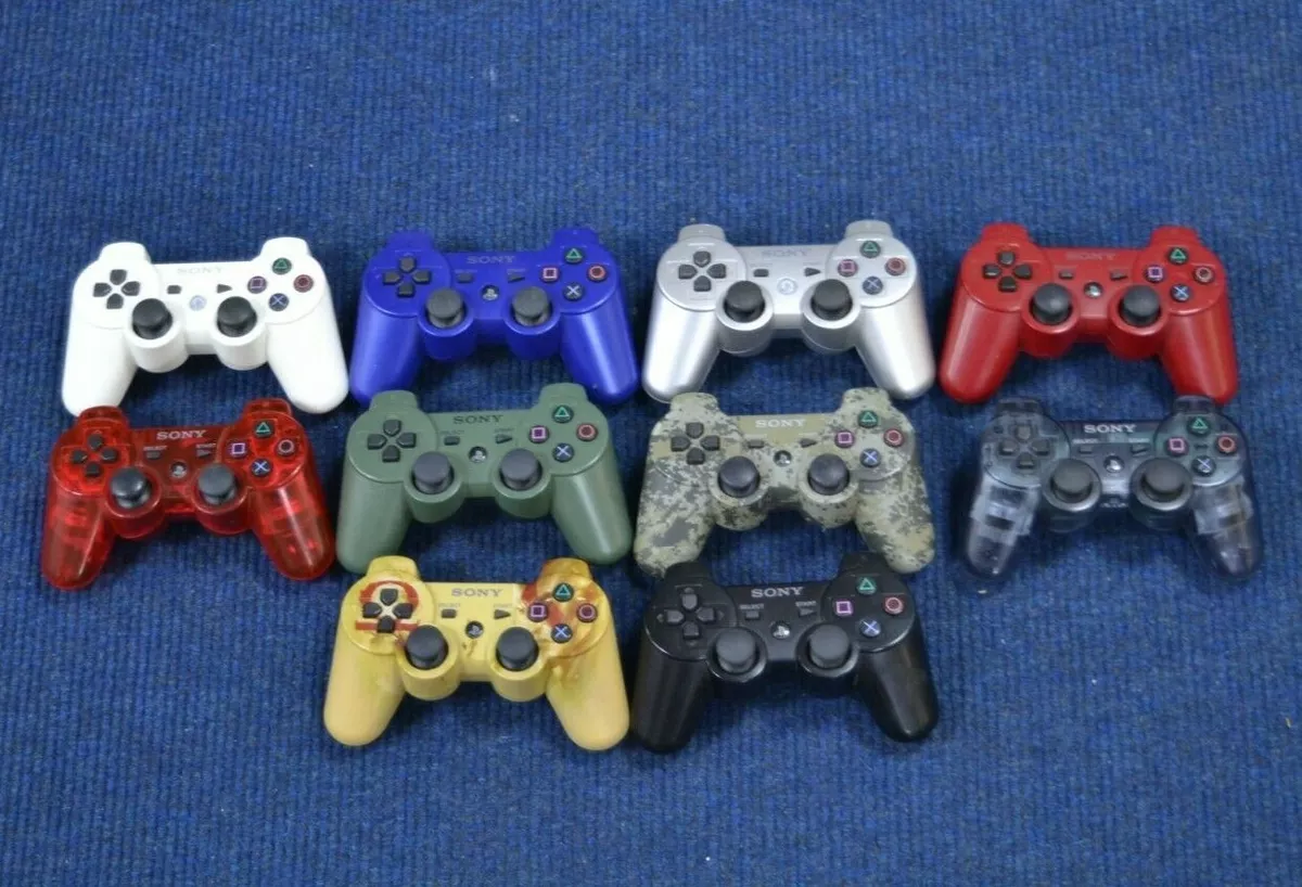 Official Genuine Sony Playstation 3 - DualShock Controller - Multiple Colours | eBay