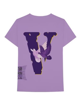 Vlone x Nav Dove Tee (Purple) 100% Authentic Size Medium ✓ | eBay