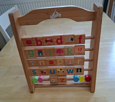 Karussell Holzalphabet Abakus