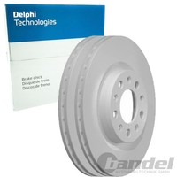 2X Delphi Bremsscheiben 292Mm BelÜFtet Gelocht/Innenbel. Hinten Passend FÜR