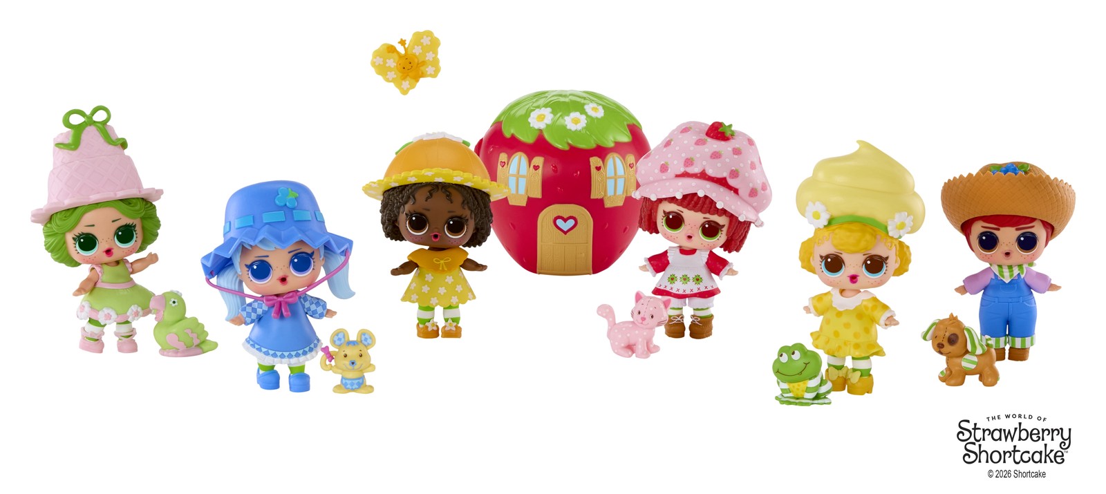 LOL Surprise Loves World Strawberry Shortcake Tots for Kids Ages 4