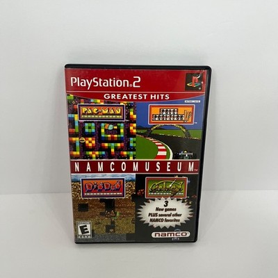 Namco Museum PS2 (PlayStation 2) Dig Dug Ms. Pac-Man Galaga Arcade