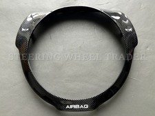 Porsche 997 Gt2 Gt3 Cayman Boxster 987 Steering Wheel Surround Trim Real Carbon