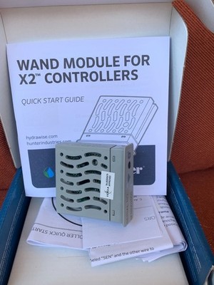 Hunter Wand Smart WiFi Module Gray Remote Scheduling for X2 Sprinkler Controller