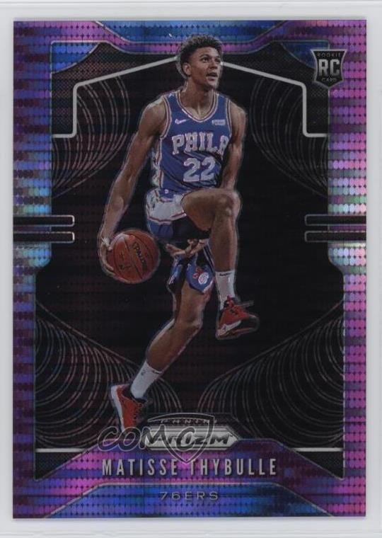 2019-20 Panini Prizm Rookie Purple Pulsar Prizm 3/35 Matisse Thybulle #290 5yi