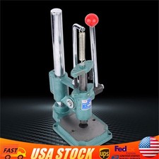 Hand Punch Machine Leather Hole Puncher Manual Embossing Imprinting Press Tool