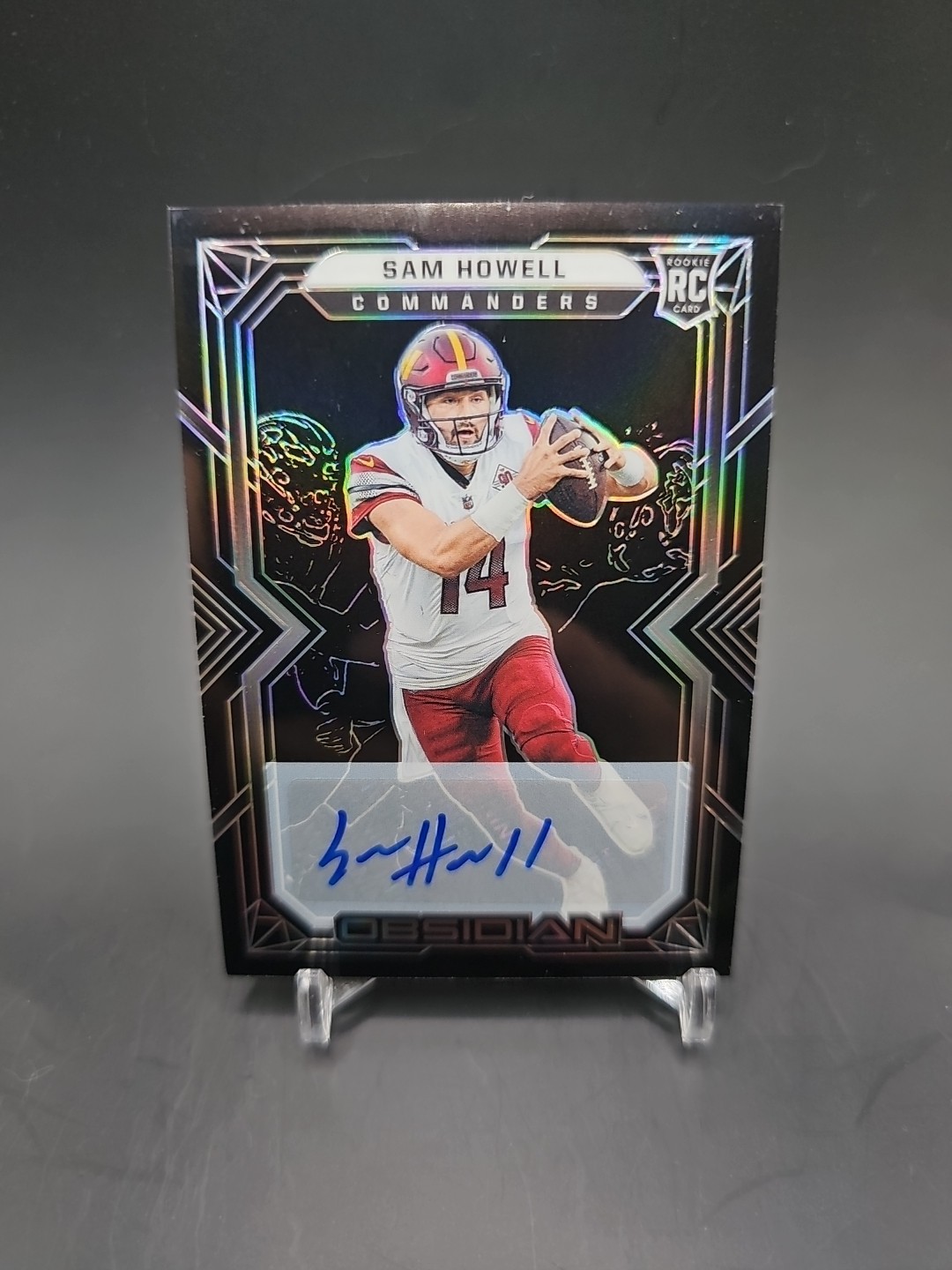 2022 Panini Obsidian - Rookies Sam Howell #106 Autographs /199 (AU, RC)