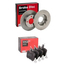 Bremsenset Bremsscheiben +Bremsbeläge Hinten für AUDI 80 Limousine (8C2, B4)