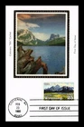 Dr Jim Stamps Colorano Silk Cachet Wyoming Centennial First Day Maximum Card