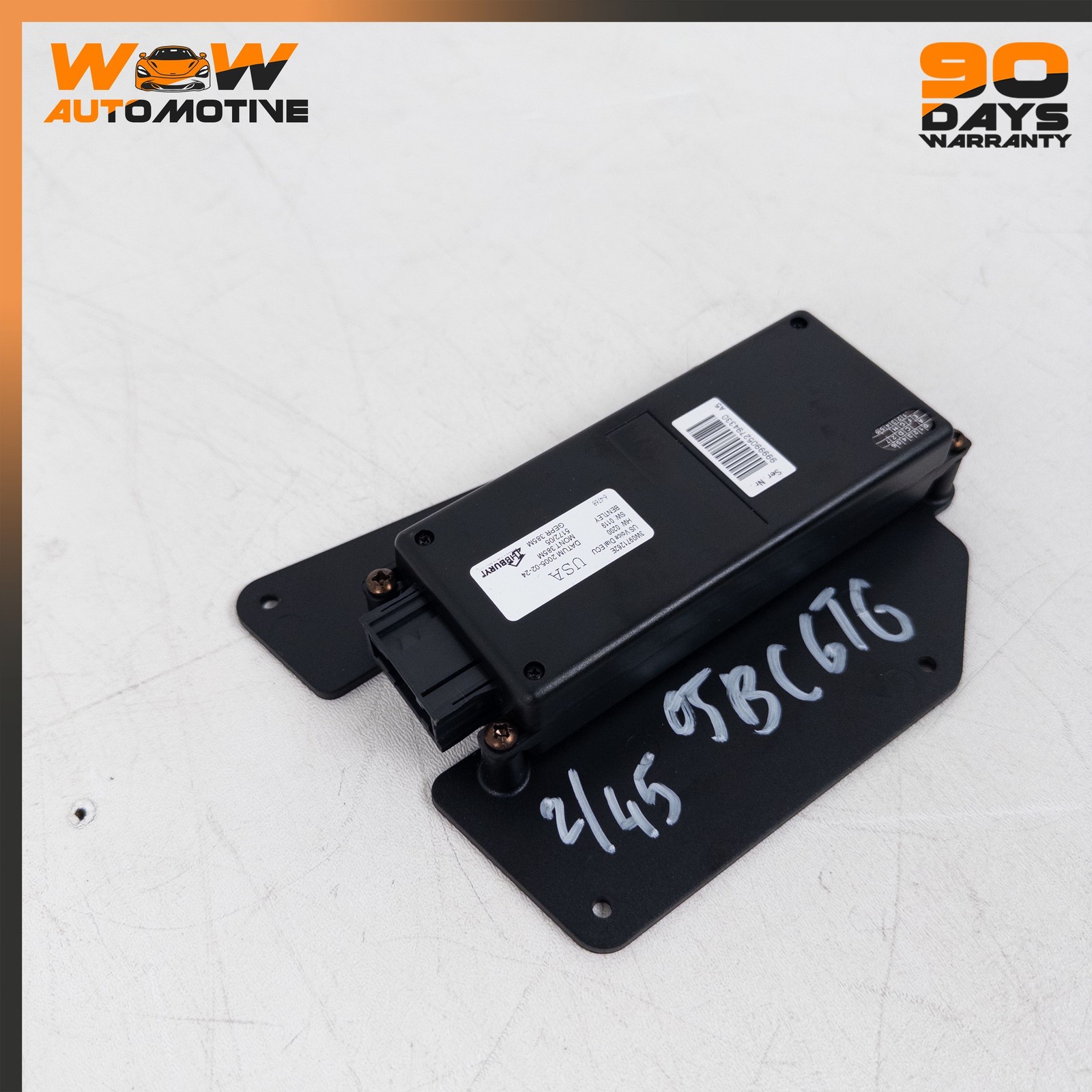 04-13 BENTLEY CONTINENTAL GT COMMUNICATION PHONE TELEMATICS CONTROL MODULE OEM