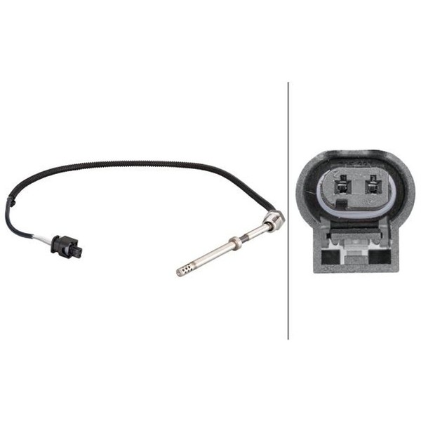 Hella 6PT 010 376-121 Sensor, Abgastemperatur-image