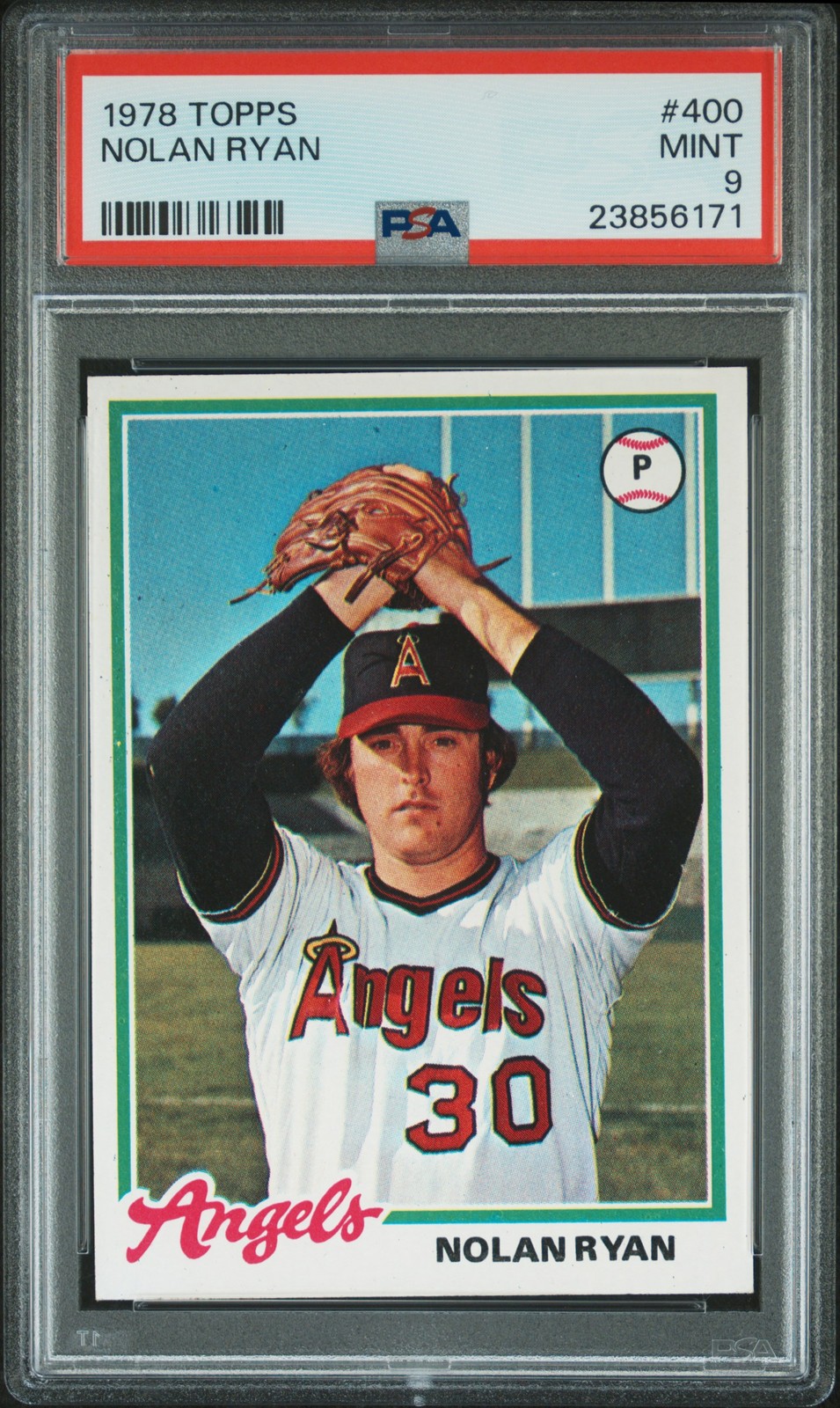 1978 TOPPS #400 NOLAN RYAN PSA 9